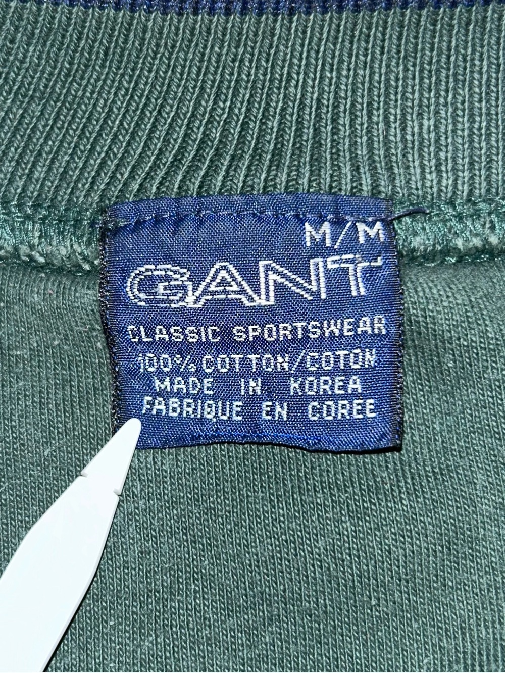 Vintage 90’s Gant Classic Sportswear Crewneck with Golf Scene Embroidery - Picture 4 of 7